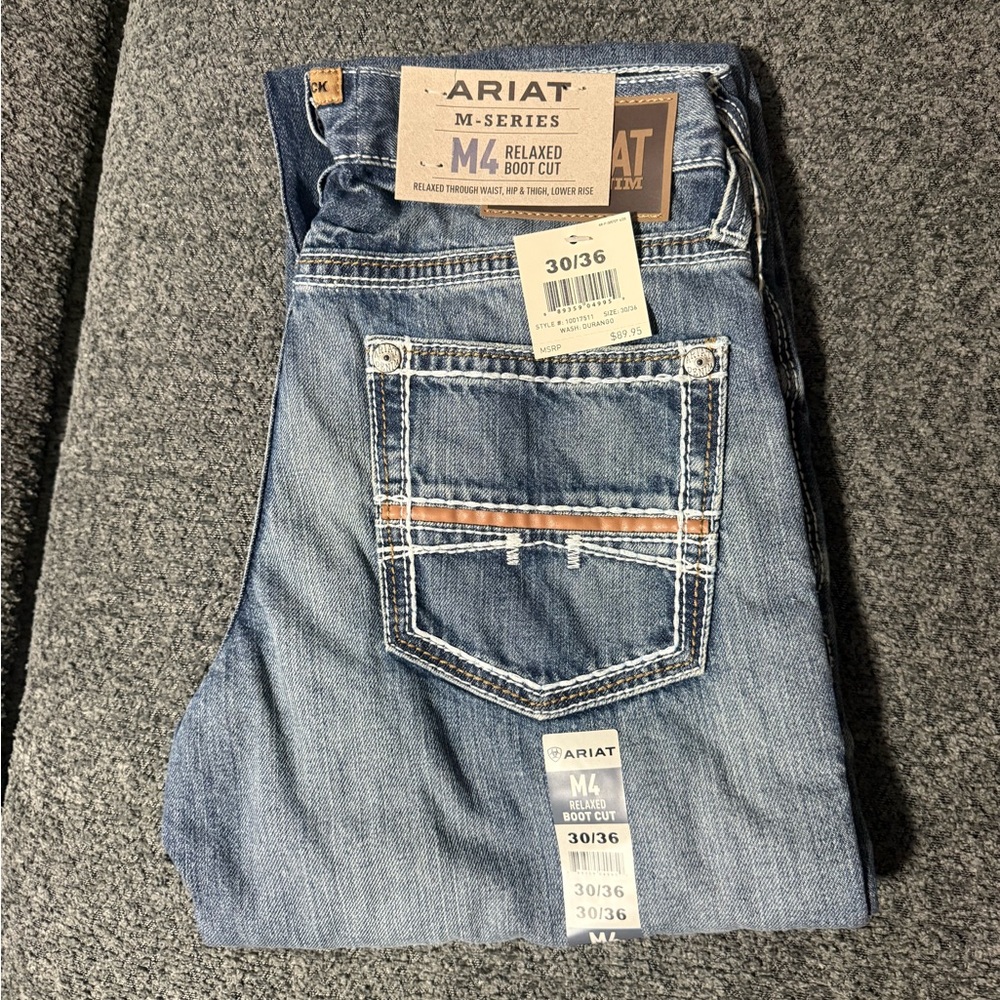 Ariat Men's M4 Classic Blue Bootcut Jeans